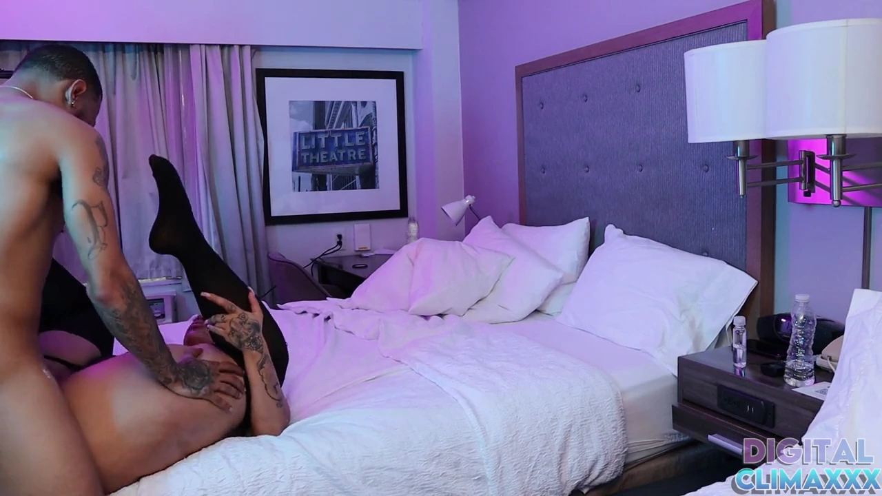 Witness the raw, unfiltered Honey Tsunami in this explicit behind-the-scenes feature. This voluptuous Afro-Latina bombshell flaunts her expertise in handling a massive BBC, showcasing her insatiable appetite for rough, passionate action.