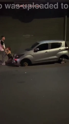 My debut as a prostitute ends with public sex on the street porn video